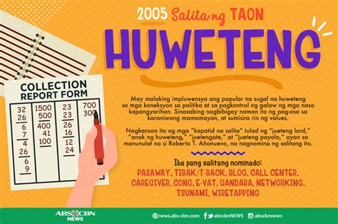 HUWETENG (Tagalog).